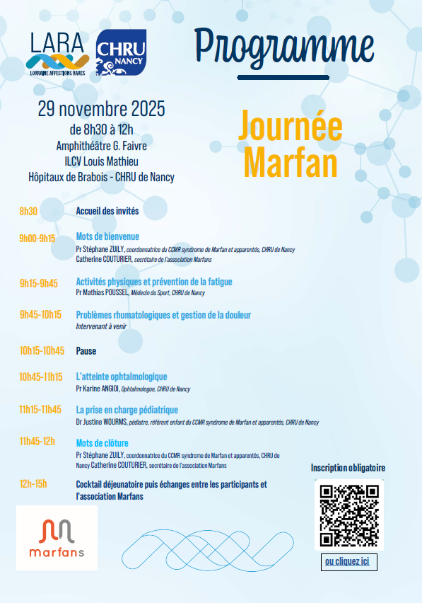Programme Marfan 2025
